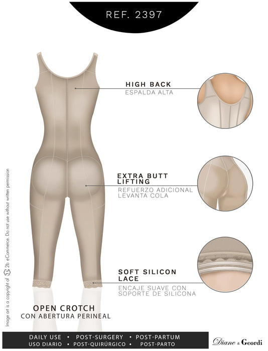 Diane & Geordi 2397 | Post-surgical Girdle with Zipper